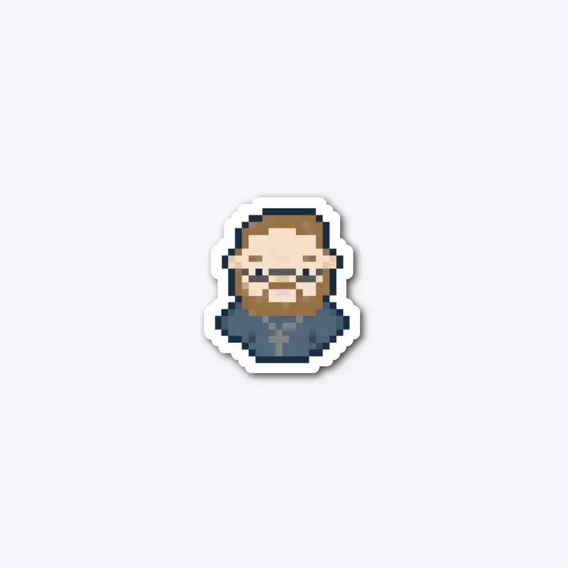 Crypto Jebb Pixelated Sticker